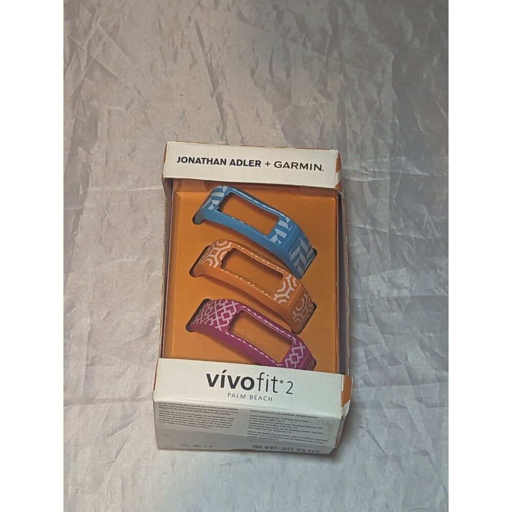 Garmin Style Jonathan Adler Collection Wrist Bands for vívofit2 Palm Beach
